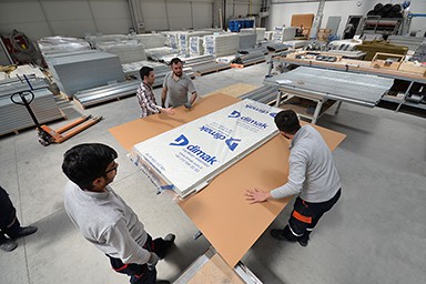 Dimak Fire Door Packaging