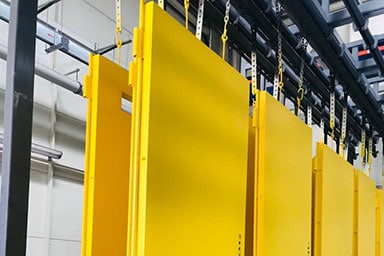 Dimak Fire Doors Powder Coating