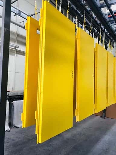Dimak Fire Door Powder Coating