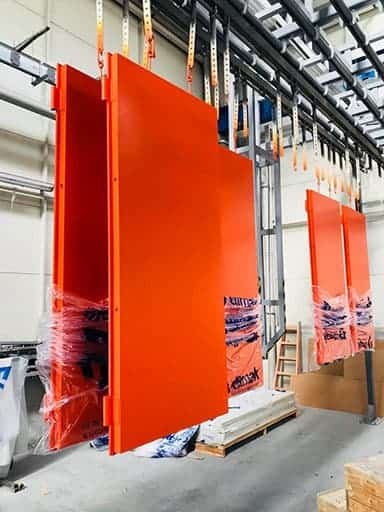 Dimak Fire Door Powder Coating